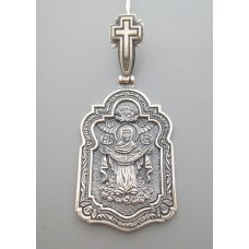 Серебряная ладанка  Покров Пресвятой Богородицы БР-3100248