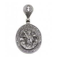 Срібна ладанка Воскресіння 81 бр-3100266