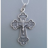 Серебряный крест бр-3100426