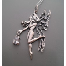 Серебряная подвеска Фея бр-3110271