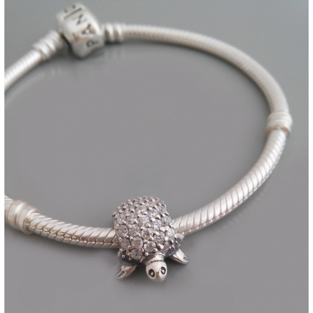 Серебряная бусина Черепаха 16 бр-3110756