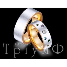 Обручальное кольцо 412437
