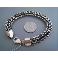 Серебряный браслет "Питон" бр-5100379