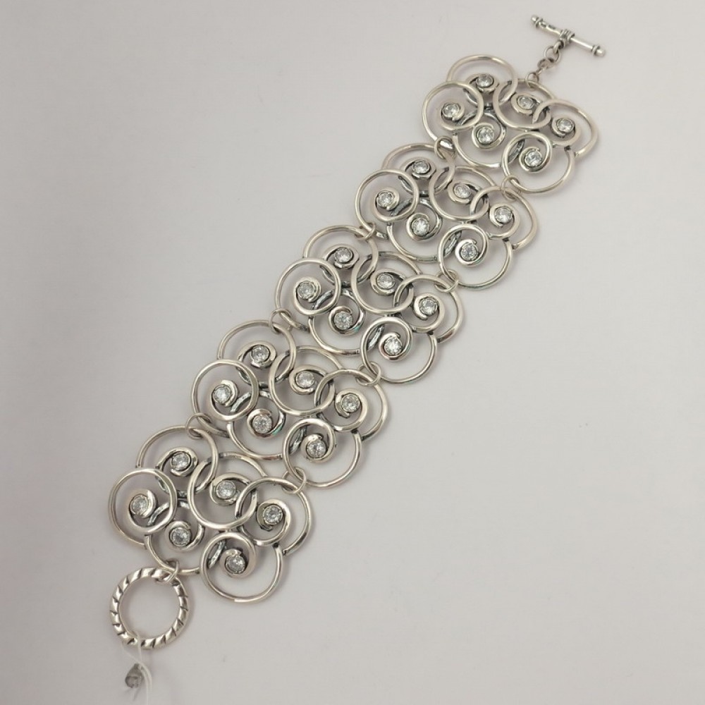 Срібний браслет бр-10218