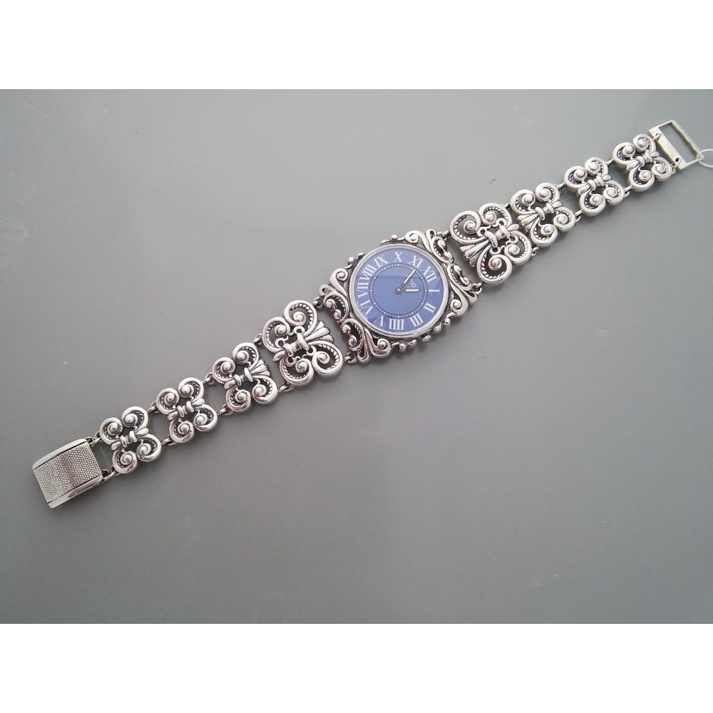 Серебряные часы 72
