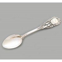 Срібна ложка дитяча під гравіювання Годинник бр-0048881