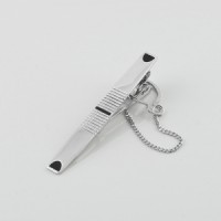 Серебряный зажим для галстука ЮМ-8343