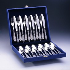 Набор мельхиоровых десертных приборов "Classic" посеребреный