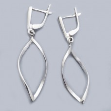 Серебряные серьги "Невесомость 2" бр-0035411