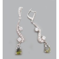 Серебряные серьги "Ленуар" бр-1111830