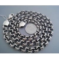 Срібний ланцюжок Бісмарк бр-4100823