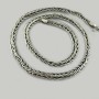 Срібний ланцюжок ручної в'язки Колосок БР-0008241