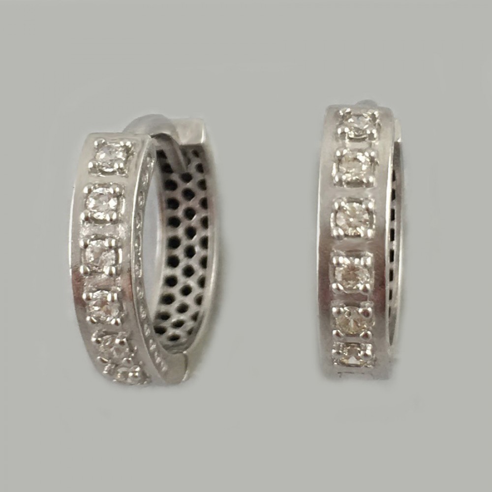 Серебряные серьги ЮМ-20456