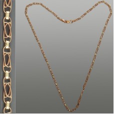 Золотая цепочка Скрепка 55см шк-1120