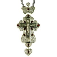 Крест наперсный №11 серебряный 2.10.0011