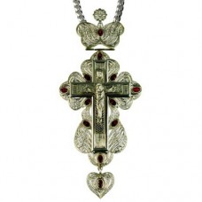 Крест наперсный №11 серебряный 2.10.0011