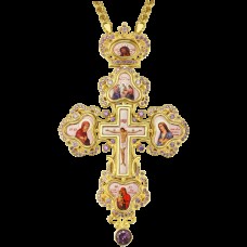 Крест наперсный латунный 2.10.0127ЛП-21ЛП