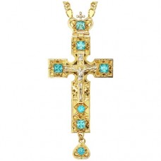 Крест латунный в позолоте 2.10.0142ЛП1ЛП