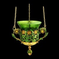 Лампада латунная аг-2.7.0365Л