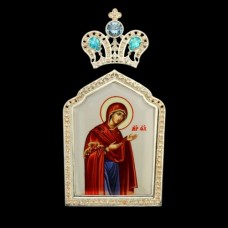 Накладка на митру латунная "Богородица" аг-2.7.0388ЛБ