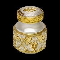 Сосуд для елея латунный с фрагментальной позолотой аг-2.7.0555ЛФ