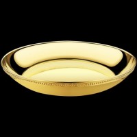 Чаша для омовения рук латунная в позолоте аг-2.7.0726ЛП