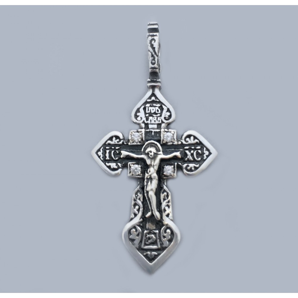 Серебряный крест БК-202