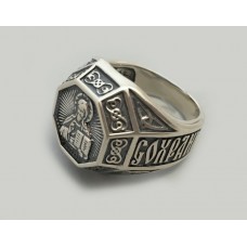 Срібна каблучка Іісус Благославляющий бр-0056321