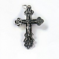 Срібний хрестик ст-28