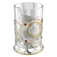 Підстаканник латунний Казка аг-2.8.0063Л