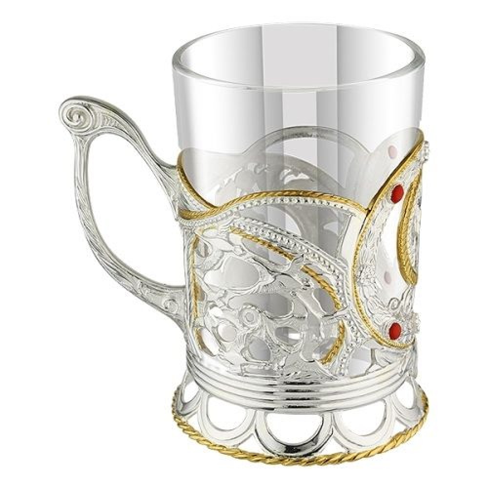 Підстаканник латунний Казка аг-2.8.0063Л