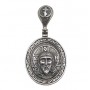 Серебряная ладанка  Спаситель  82 бр-3100267