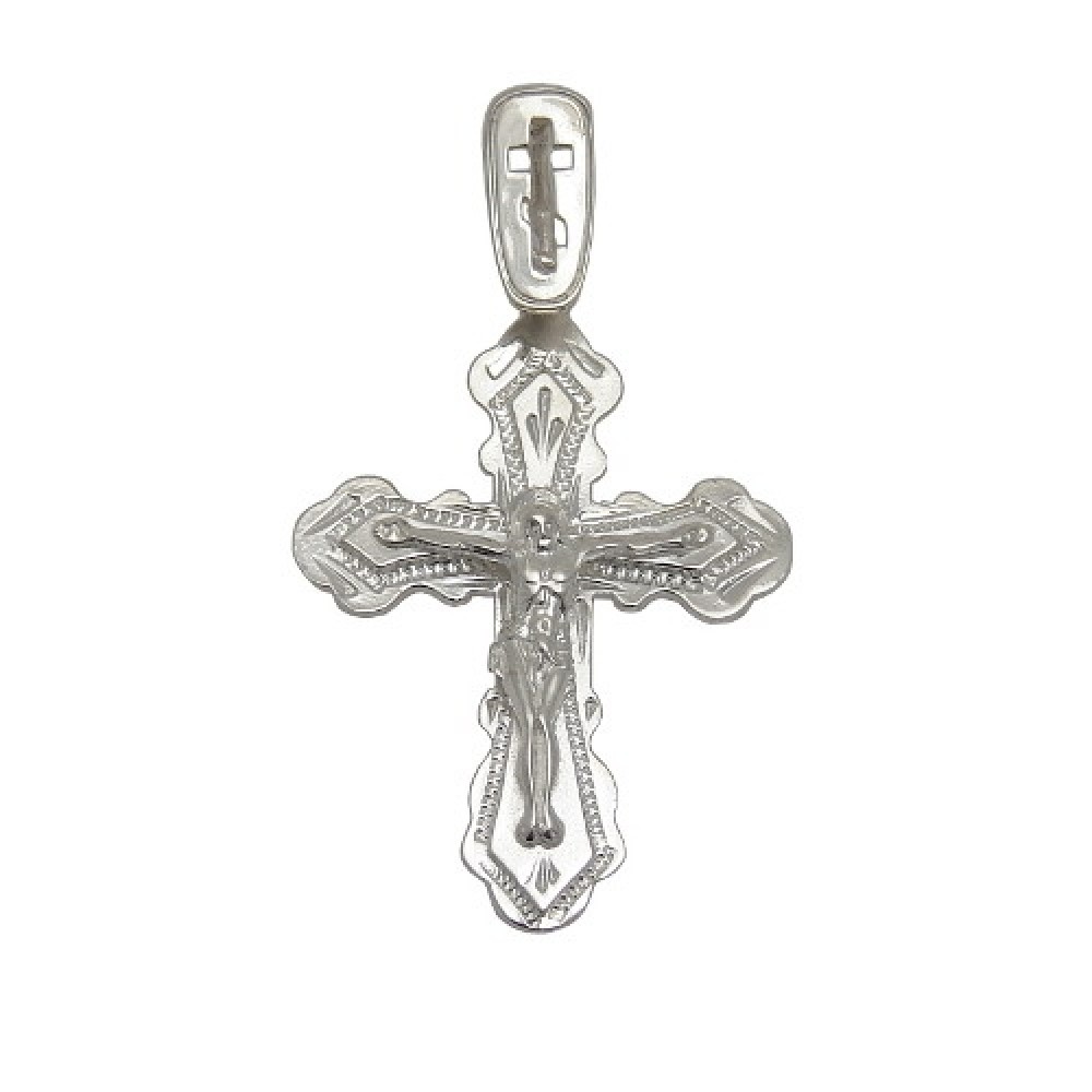 Срібний хрестик 82