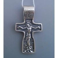 Срібний хрестик бр-3100450