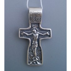 Серебряный крест бр-3100450