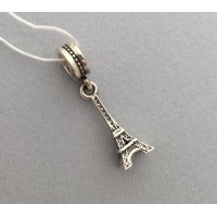 Серебряный шарм Эйфелева башня бр-0061131