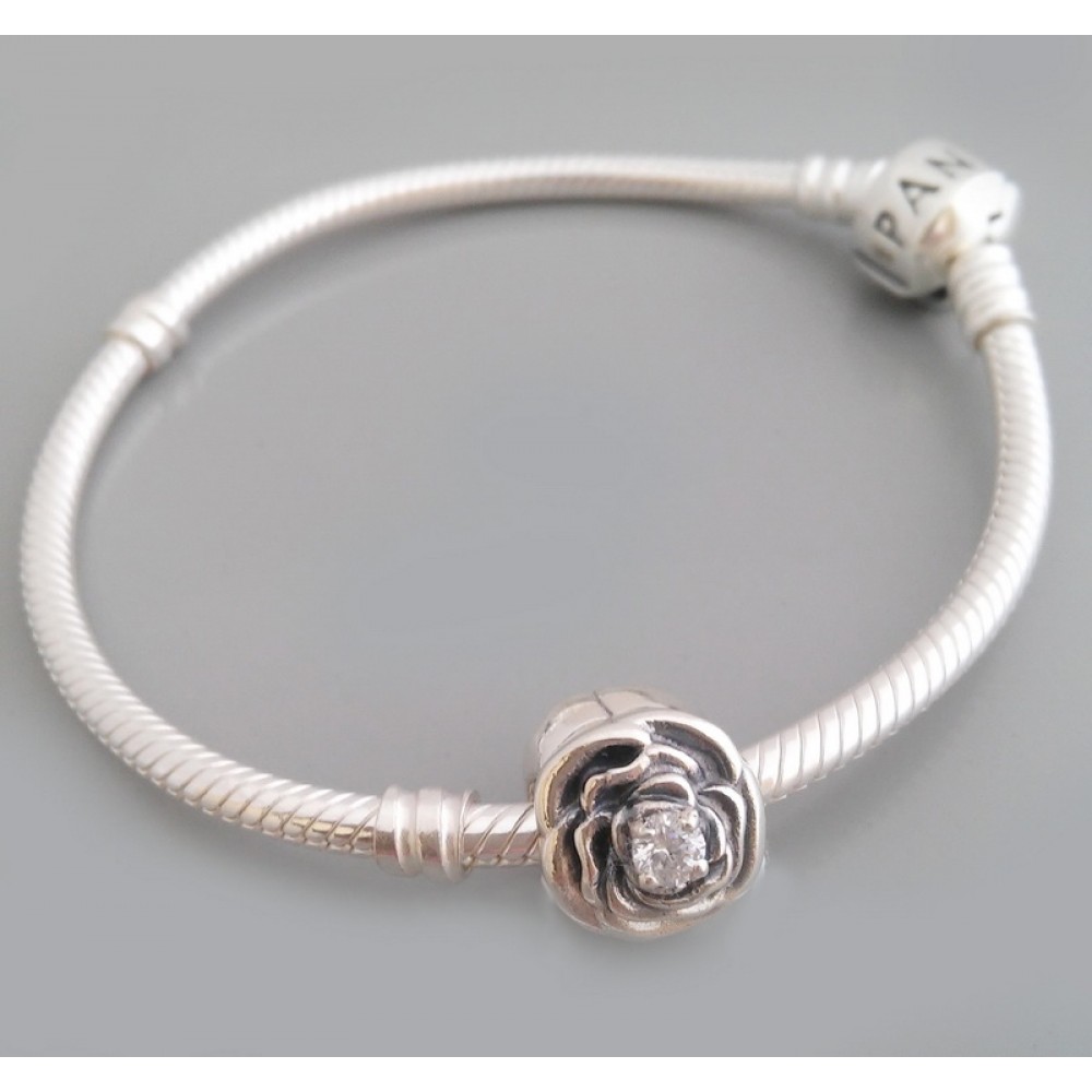 Серебряная бусина Роза 1 бр-3110740