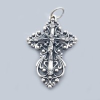 Серебряный крест бр-1107131