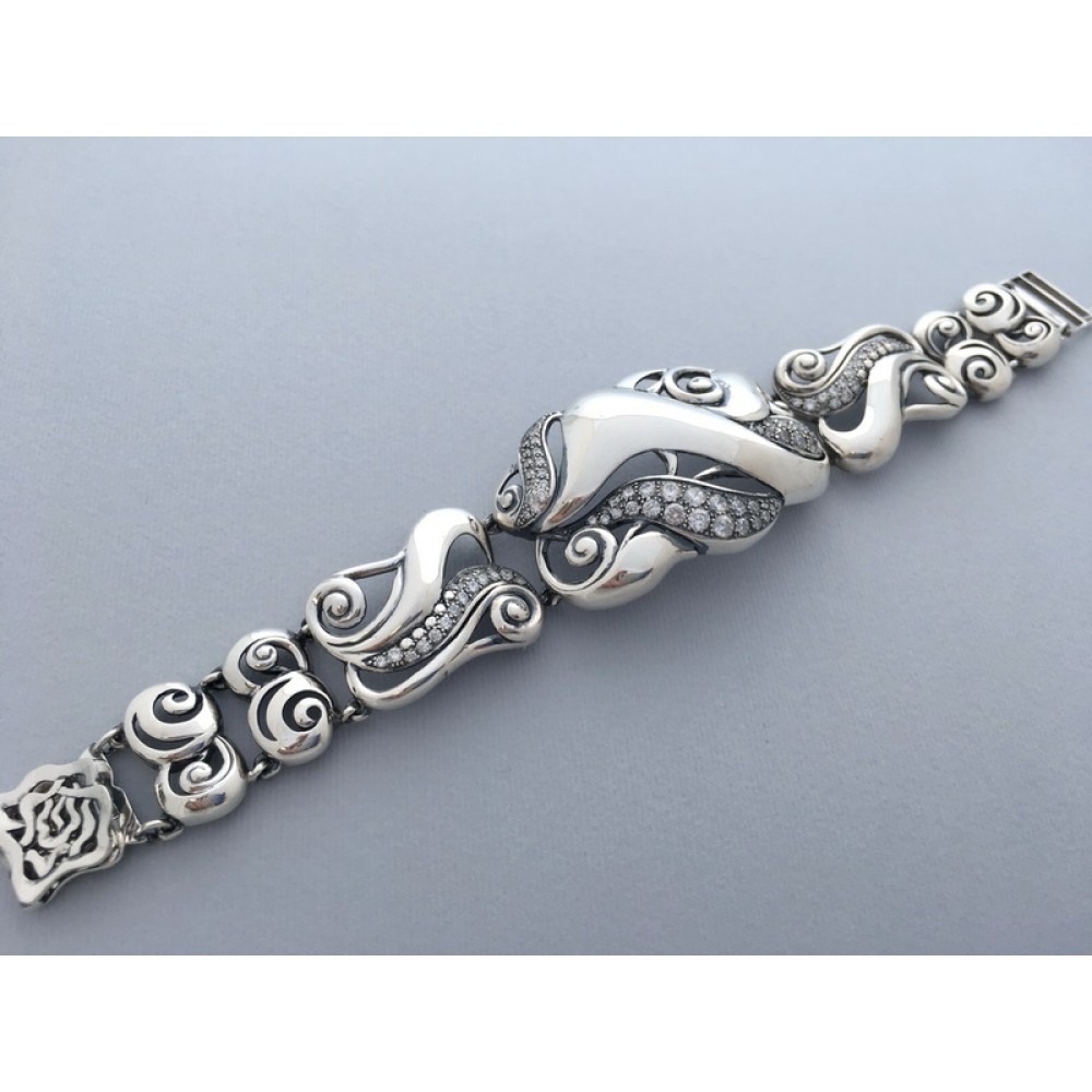 Серебряный браслет бр-1029551