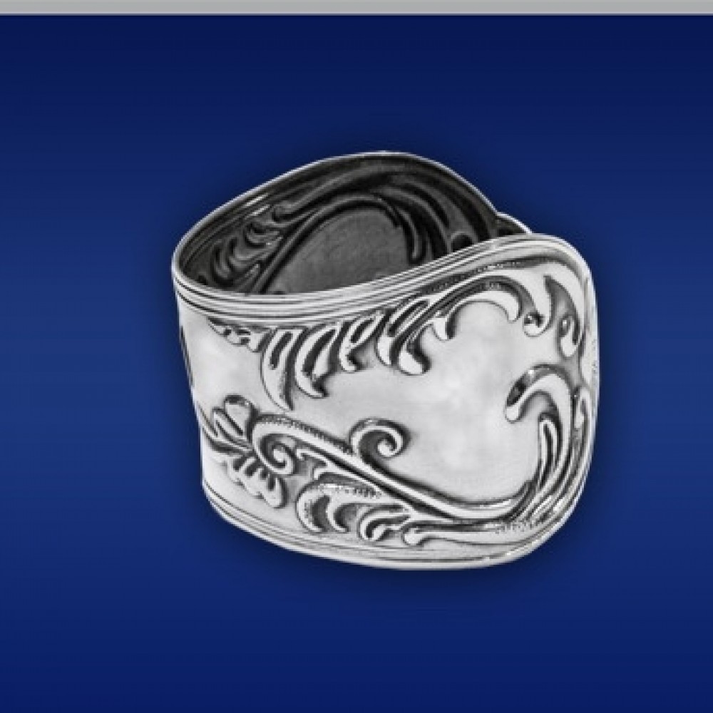 Мельхиоровое кольцо для салфеток "Royal" 6 шт.