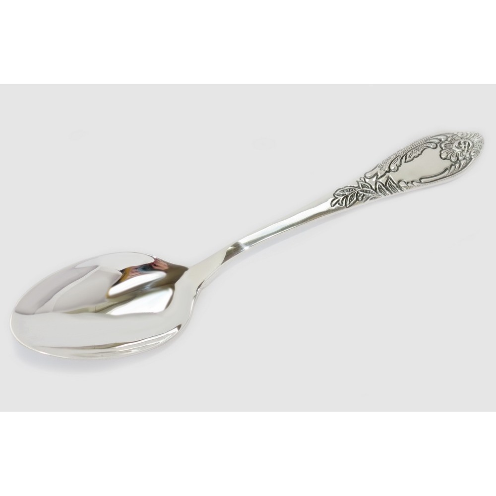 Серебряная десертная ложка Фантазия бр-0020681