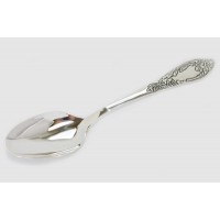 Срібна десертна ложка Фантазія бр-70