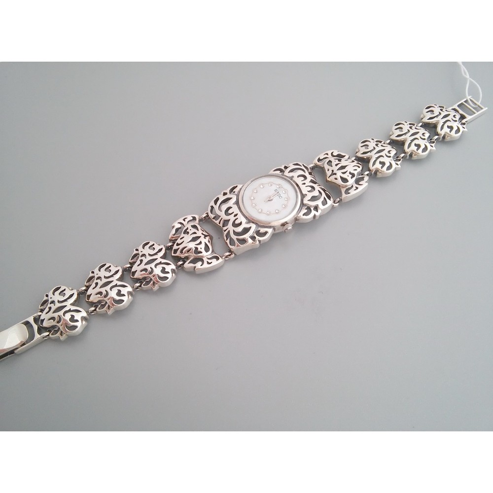Серебряные часы бр-7100035