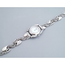 Серебряные часы Ручеек бр-7100009