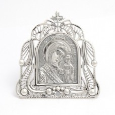Срібна ікона Казанська БМ бр-00155