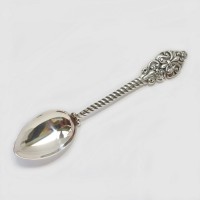 Серебряная чайная ложка бр-58