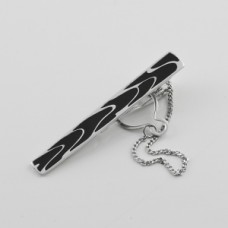 Срібний затискач для краватки ЮМ-8344