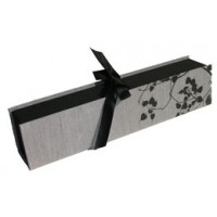 Футляр шелковый под цепочку, браслет SILK BK 040