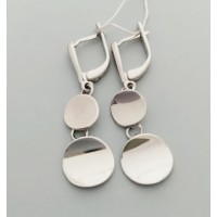 Срібні сережки Задзеркалля бр-1100294