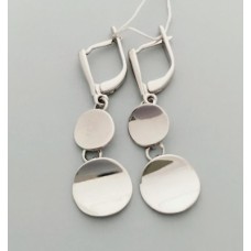 Срібні сережки Задзеркалля бр-1100294